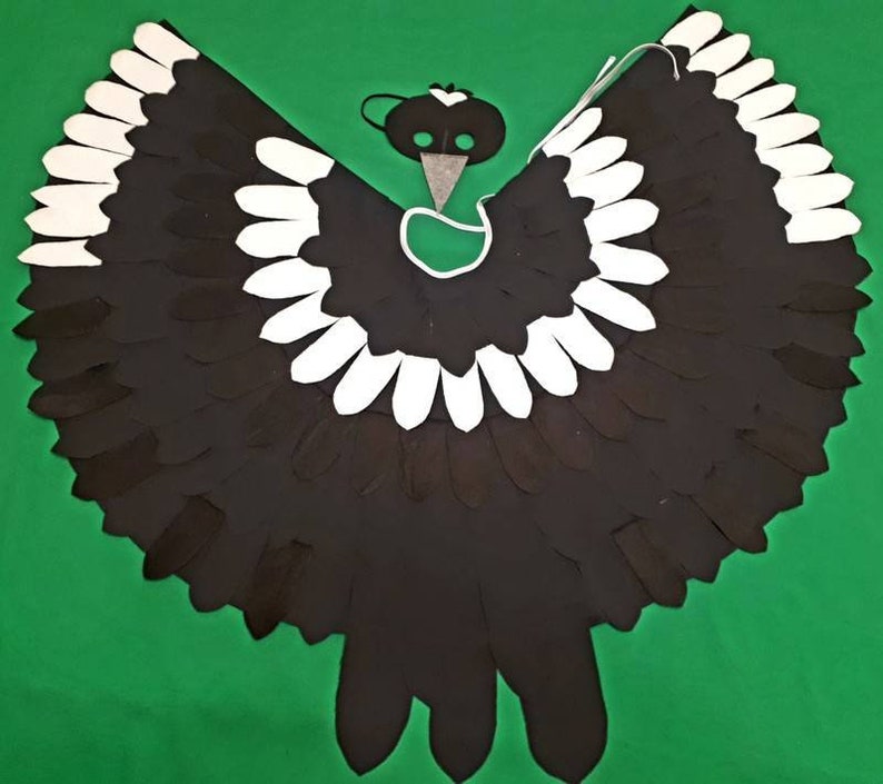 Carnival costumes bird raven magpie swallow blackbird thrush image 1