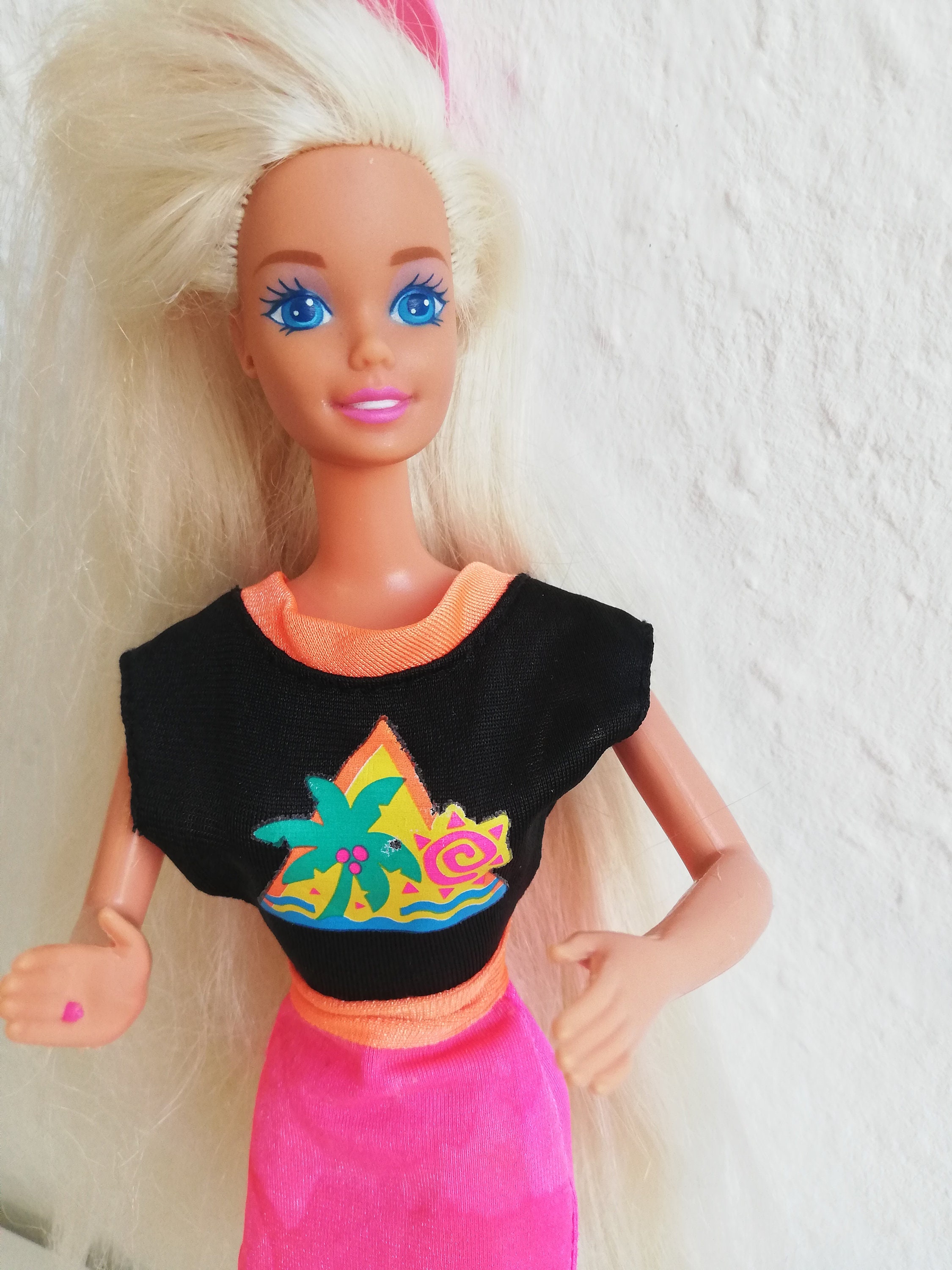 ik heb het gevonden Grondig Robijn Buy Glitter Hair Barbie Blonde Glitter Hair Barbie 90s Mattel Online in  India - Etsy