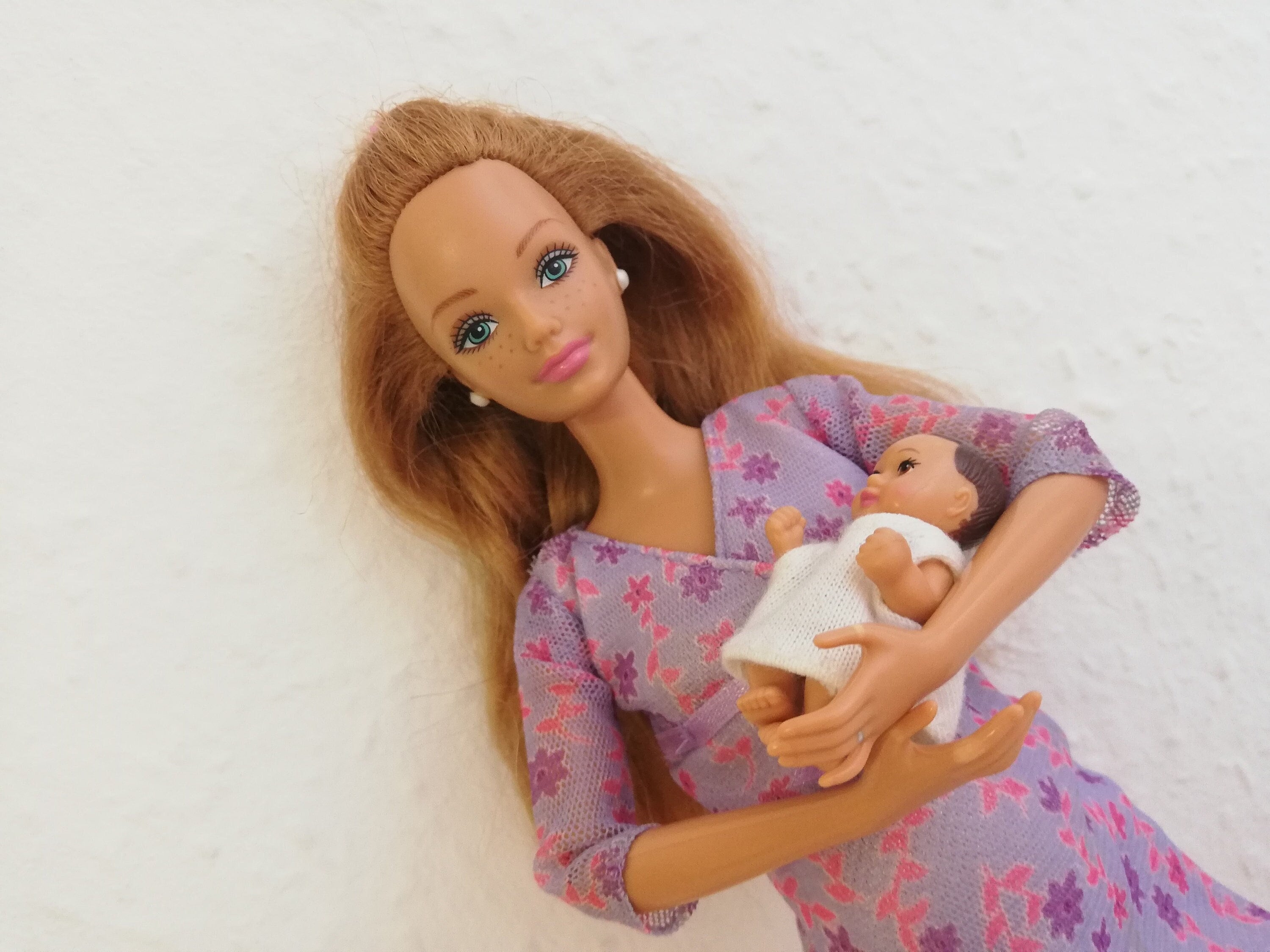 Barbie Happy Family ~ 2002 Controversial Pregnant Midge & Baby Girl #56663  NRFB 74299566639