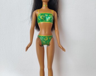 Barbie Christie Palm Beach 2001 Bikini Beach Doll Mattel Vintage