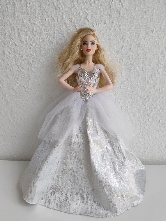 silver barbie dress Dania Zarr