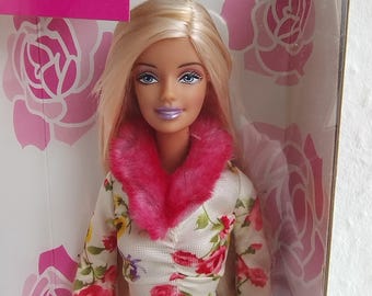 Barbie Really Rosy Rose Roses Barbie Doll Mattel 2003 Vintage OVP