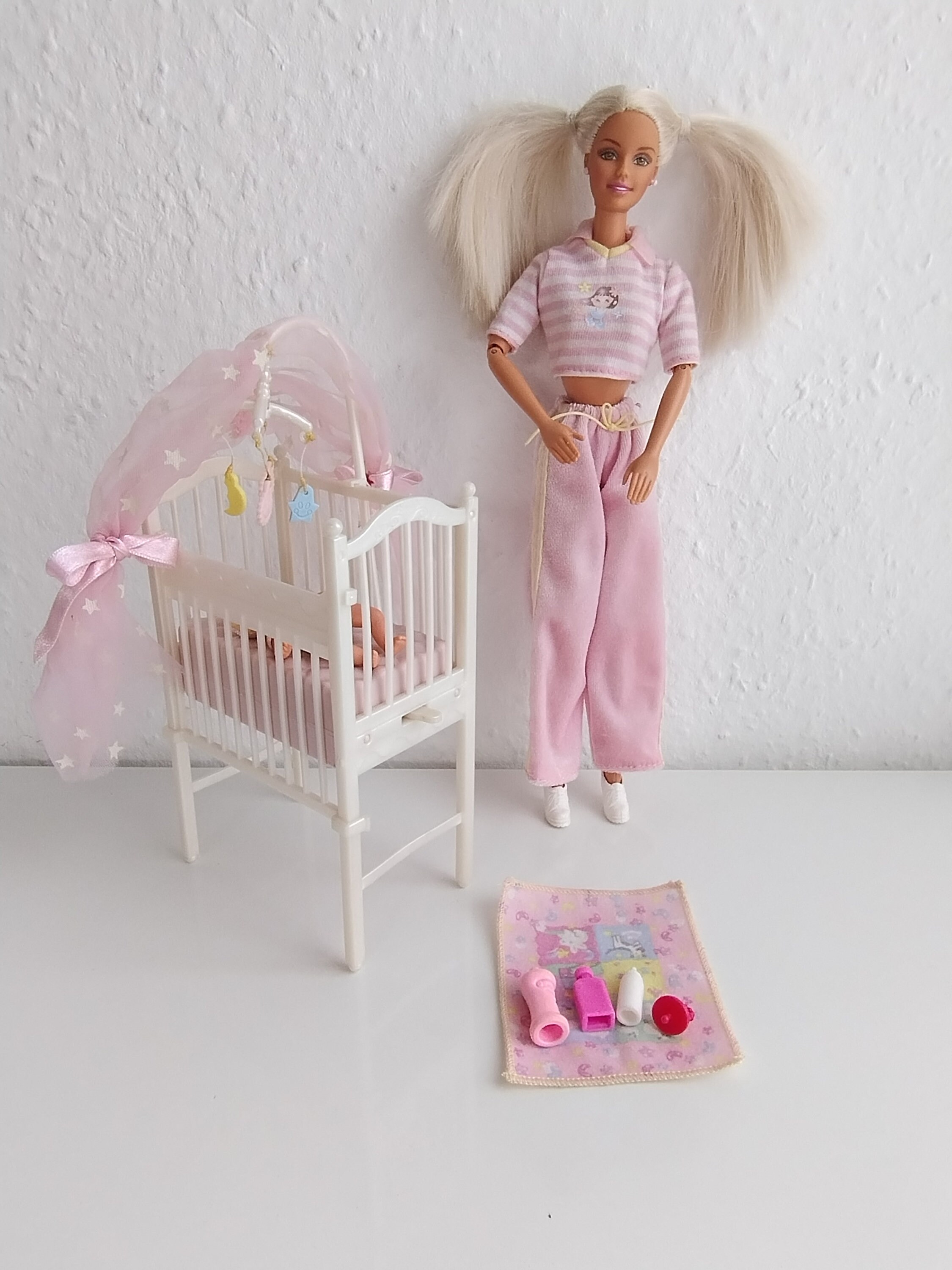 Barbie cot hot sale
