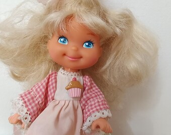 Mattel Cherry Merry Muffin Friend Lily Vanilly Vanilli Doll 1988