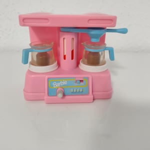 Barbie kitchen playset coffee espresso maker new arrivals