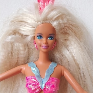 Bubbling mermaid Barbie Mermaid Barbie Nixe Barbie 90s Mattel Vintage