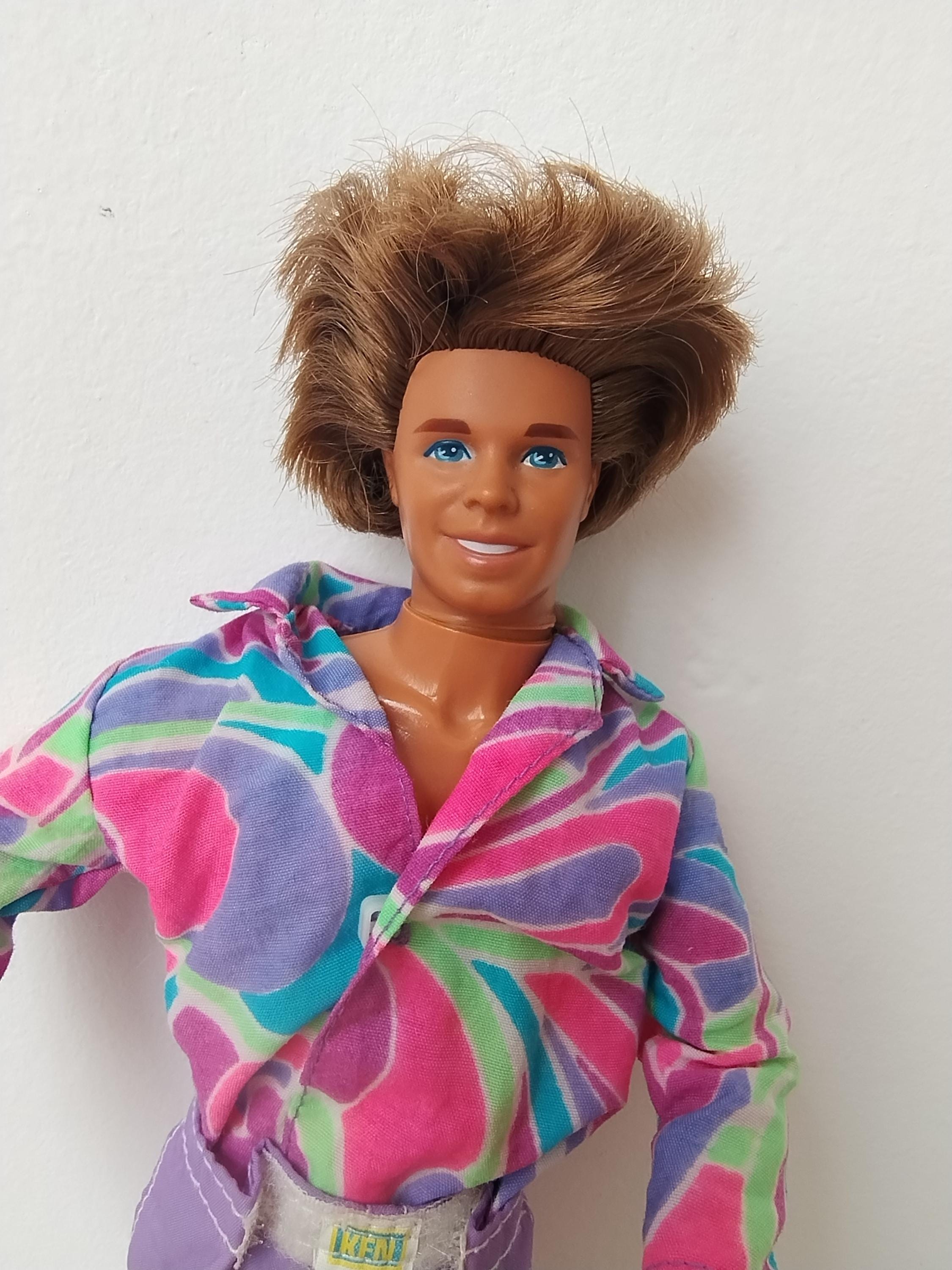 Da Colorare Immagini Di Ken Il Fidanzato Di Barbie Ken Doll 1968 Made In  Hong Kong Mattel Barbie Boyfriend Vintage