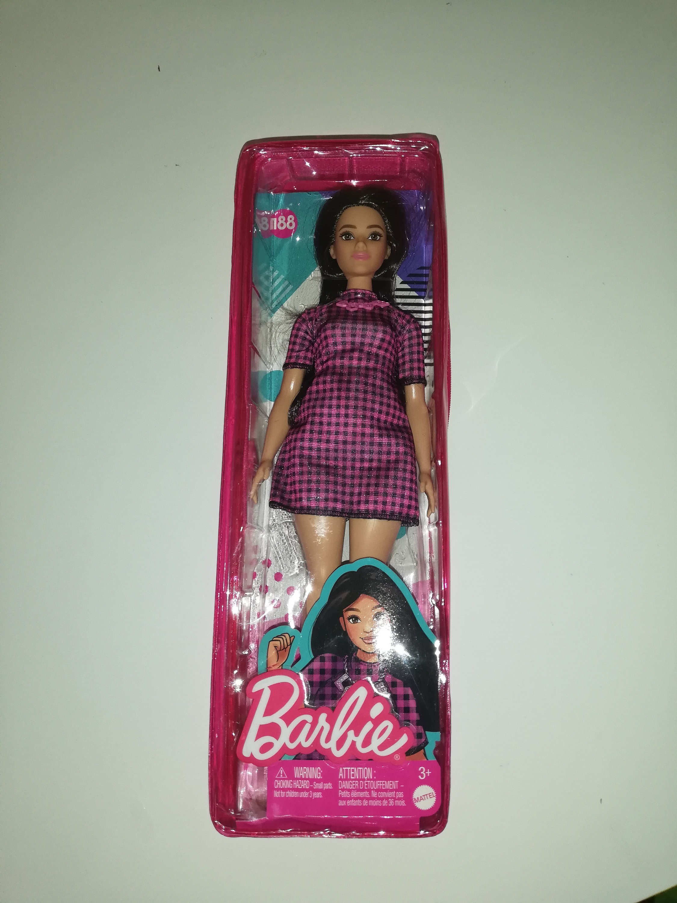 Poupée Barbie Curvy Brune - Modèle #188 De Collection, Neuve Dans Sa Boîte