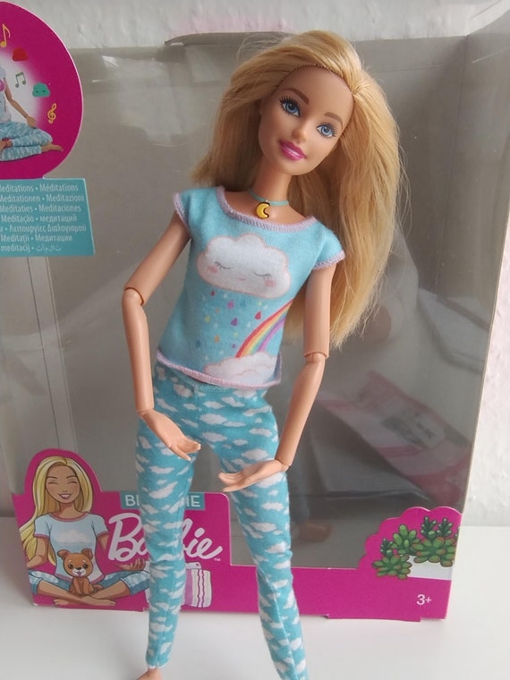 Barbie Breathe With Me Meditation Made to Move Doll Posable Mattel