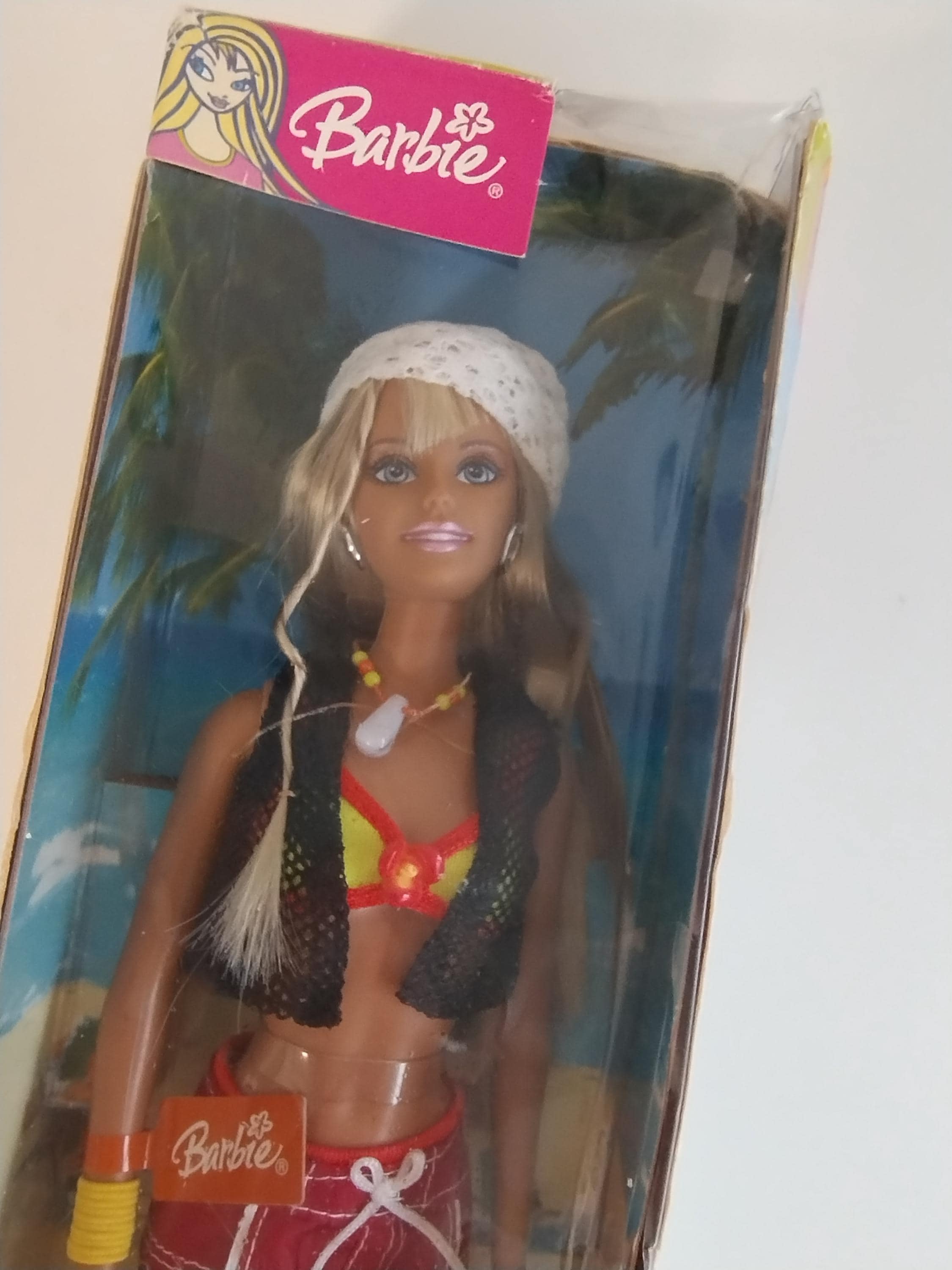Playset Barbie California Girl Surf 'N Tienda de Skate - B5894