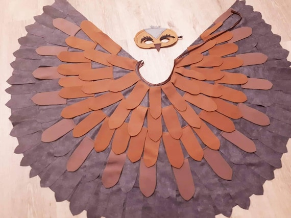 Vestito Gufo Carnevale Costume Gufo Bambino