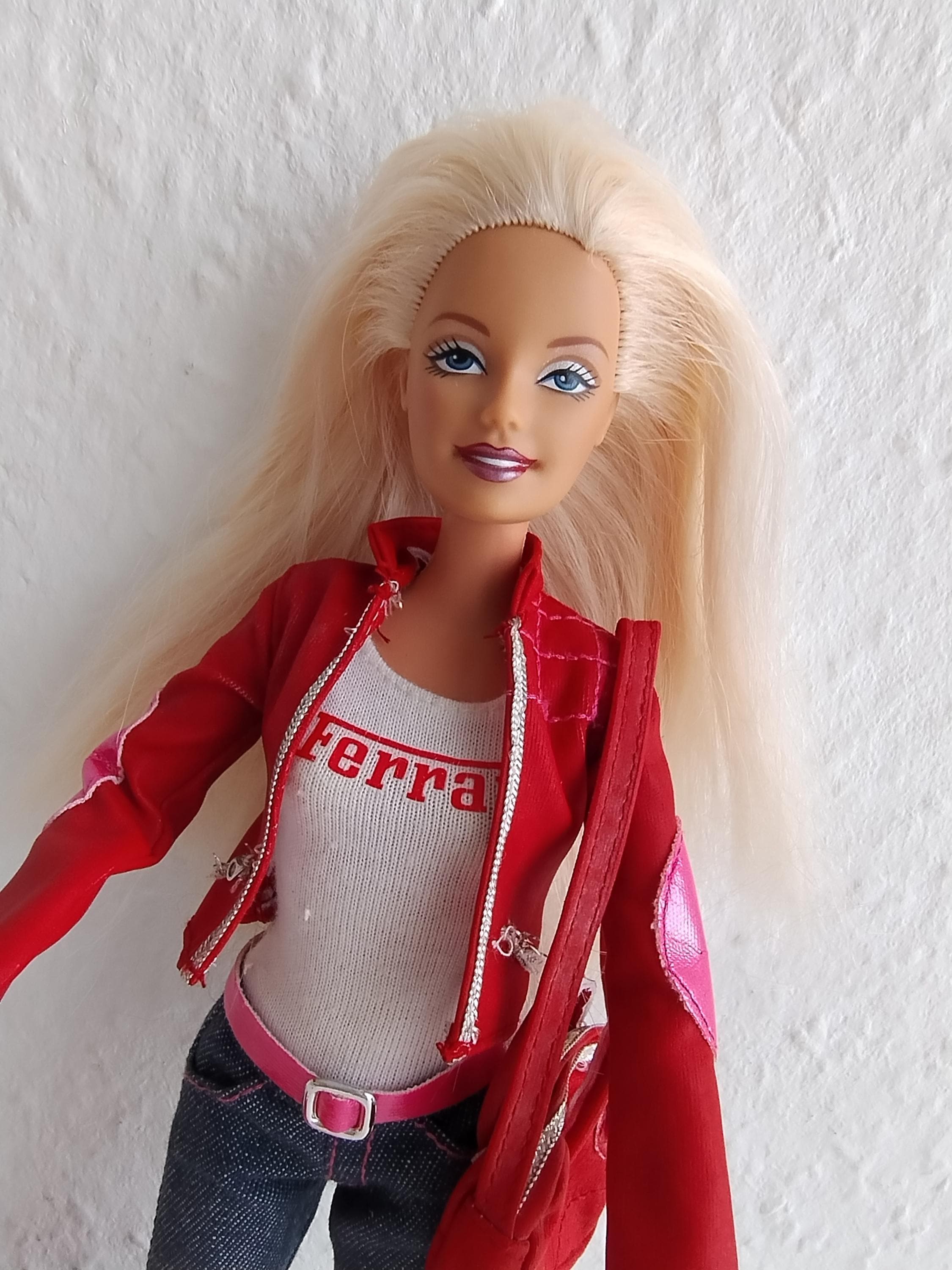 Barbie Fashion Show Ferrari Doll Mattel Vintage - Etsy
