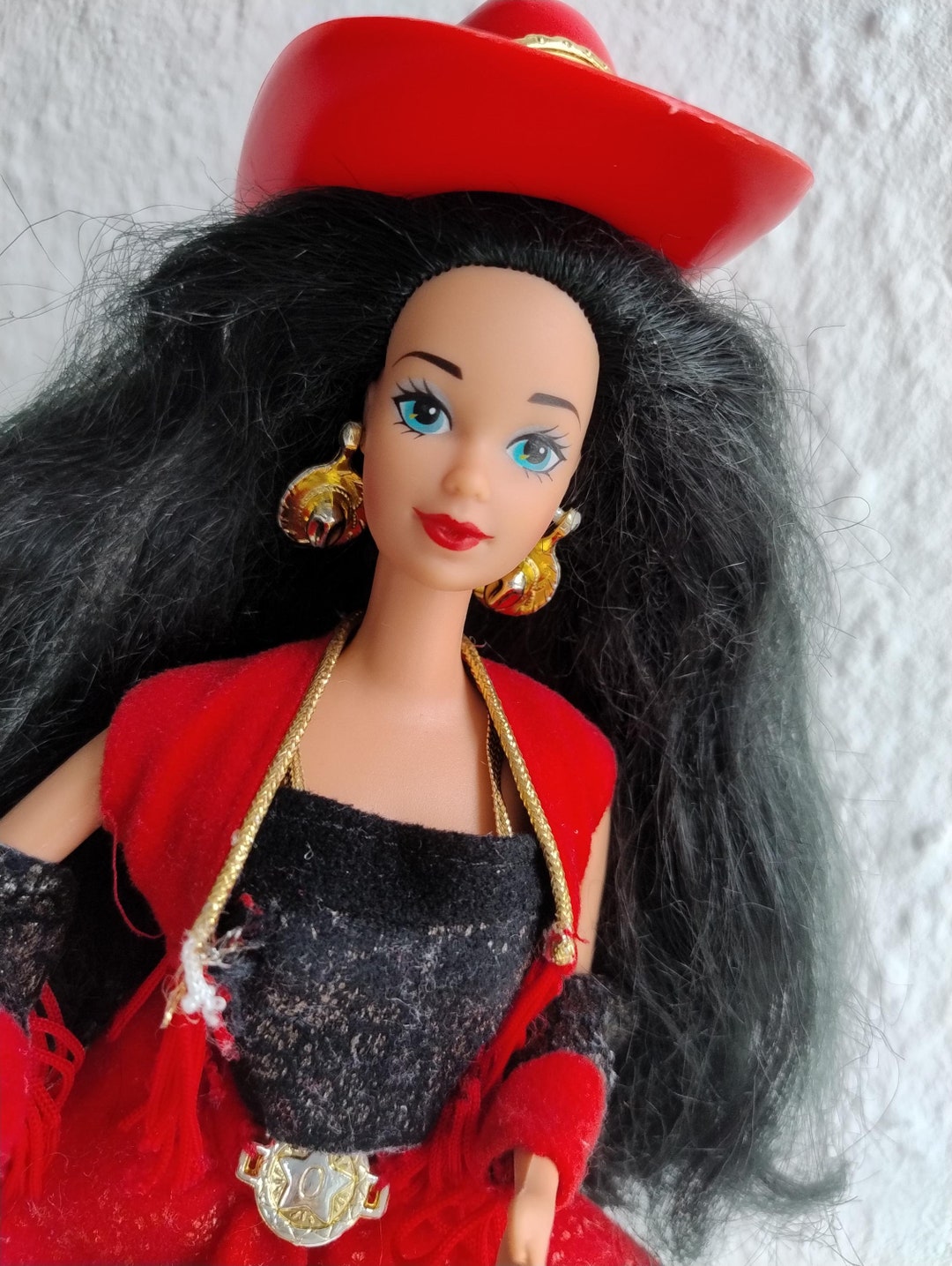 Western Stampin Stampin' Tara Lynn Barbie Cowgirl Doll 1993 Mattel