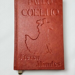 Eleven Minutes by Paulo Coelho, Rebound Book Hardcover, Brown Leather edition