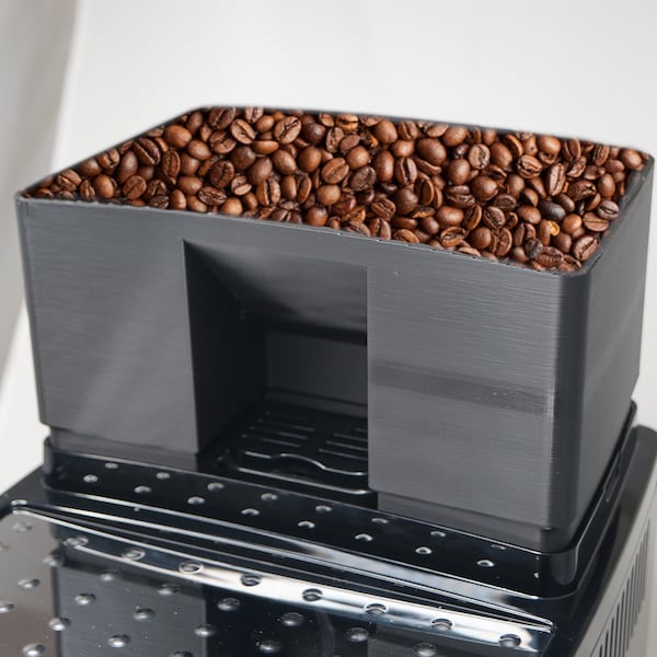 Beanexpander 1000 - extensión del contenedor de granos de café para DeLonghi ECAM Magnifica - 1 kg de capacidad