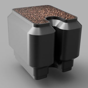 Beanexpander 1000: extensión del contenedor de granos de café para Jura S9, XS90, XS95, S7 y mucho más. - 1 kg de capacidad