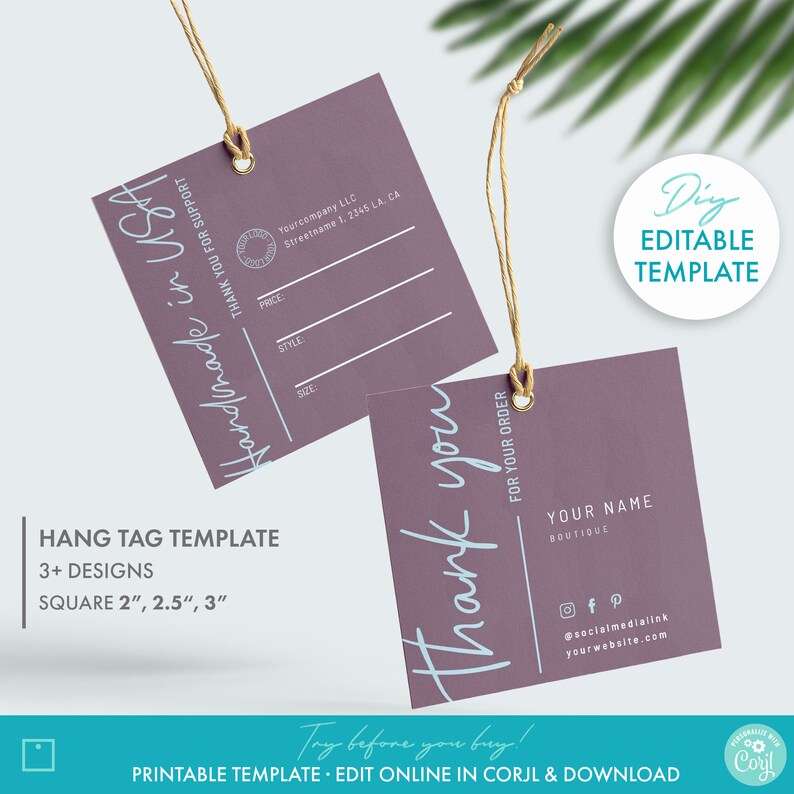 100 Etichette Personalizzate Per Bomboniere Matrimonio – Tag 'Grazie' Con Nome E Data – Cartoncino Qualità Premium 7x4,5 Cm – Colore Viola – Fai Da Te - 3