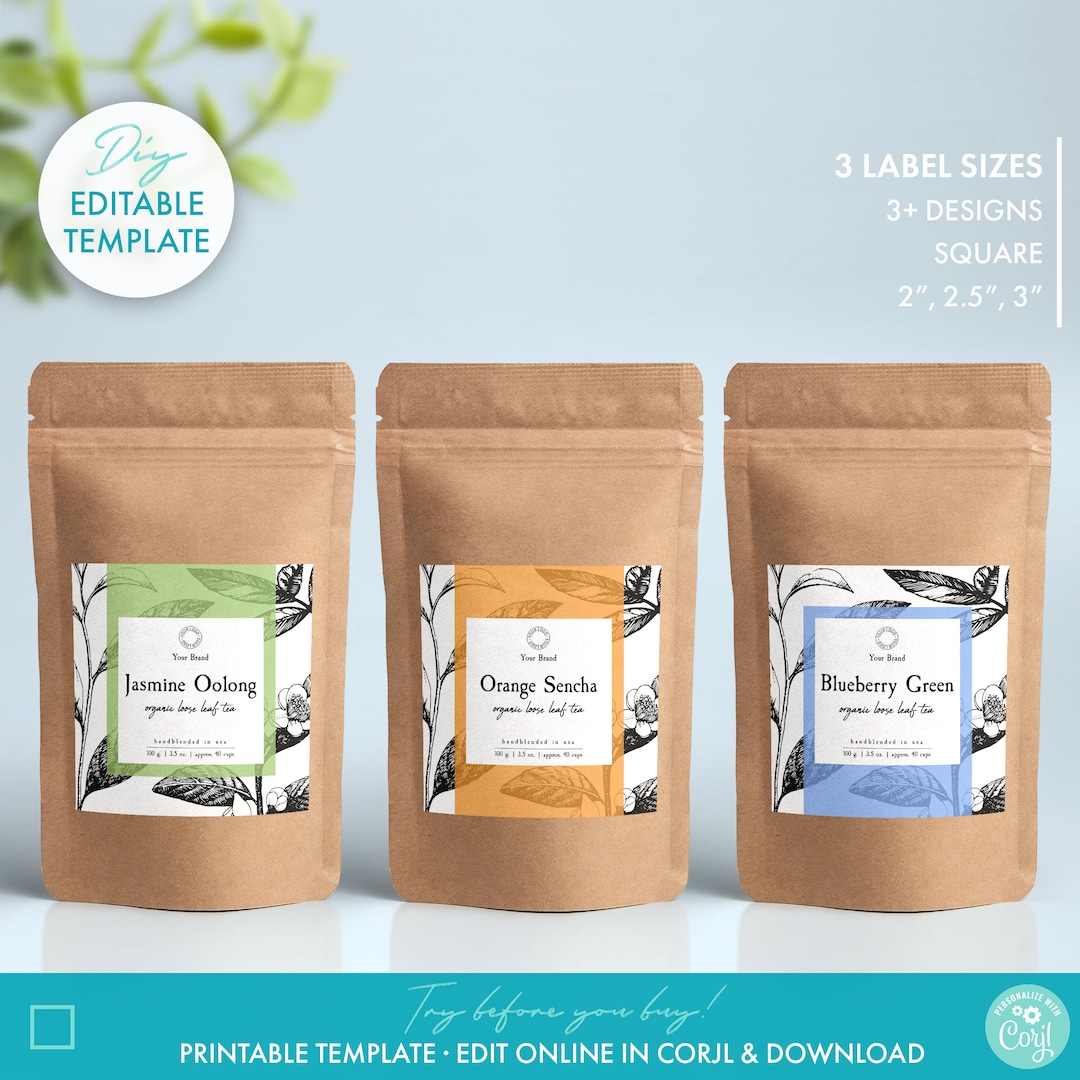 Tea packaging design discount
