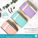 Pastel DIY Bar Soap Label Template, Printable Feminine Soap Packaging ...