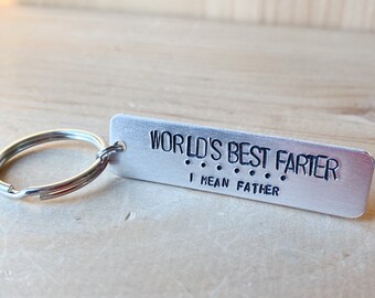 Gifts for Dad Grandpa Fathers Day Birthday Christmas Day from Daughter Son AMRIU Fathers Day Keychain Dad Gift from Daughter for Birthday,Best Dad Ever Keychain Stainless Steel Key Chain
