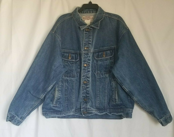 Vintage Wrangler Rugged Wear Mens Blue 