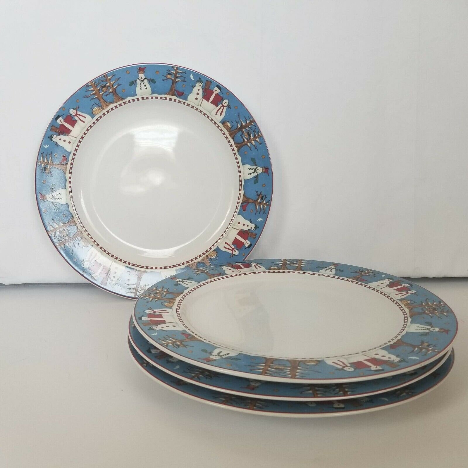 Oneida Snowman Dishes - 98fwipz