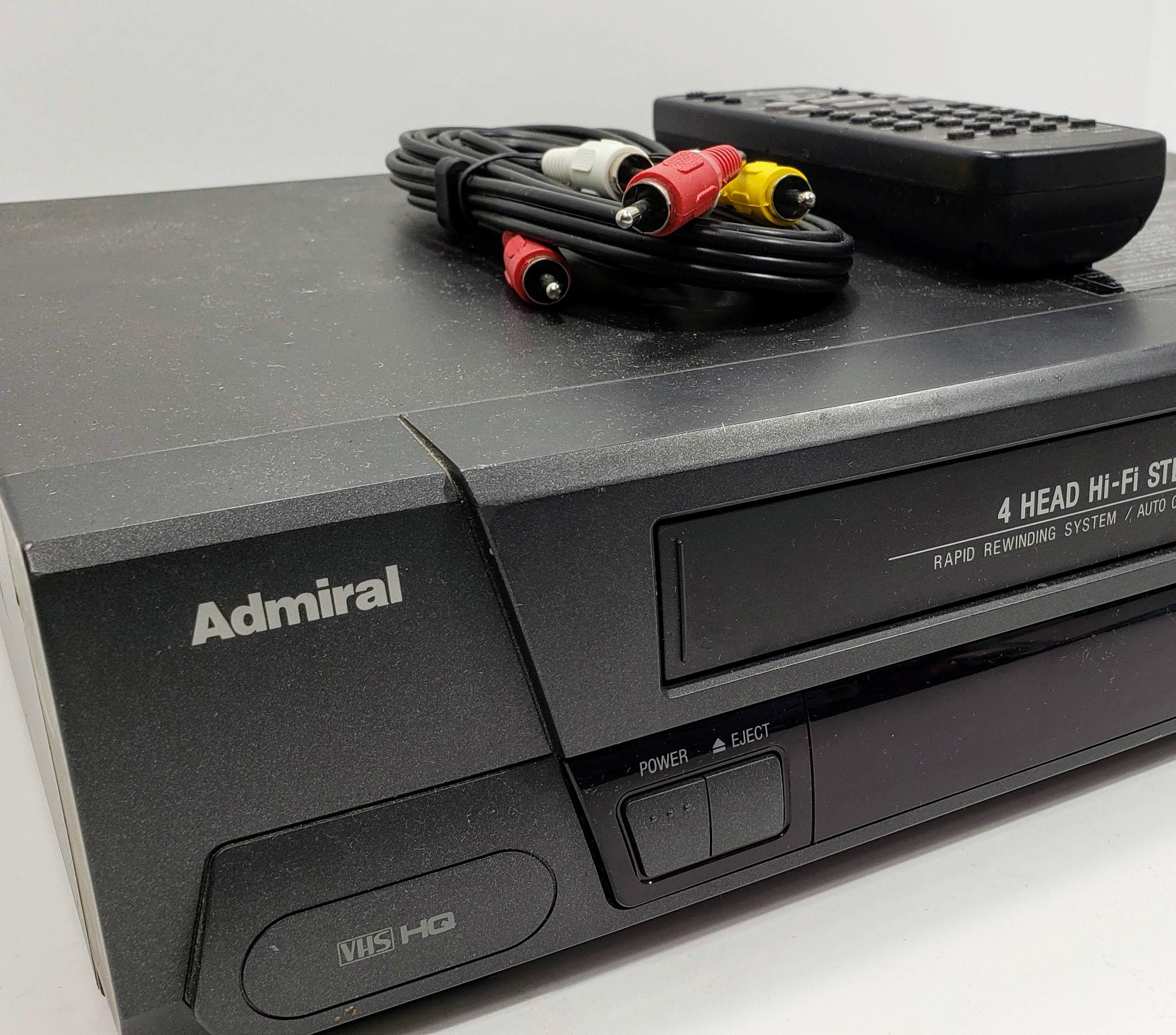 Admiral JSJ20452 VCR 4 Head Video Cassette Recorder Player 