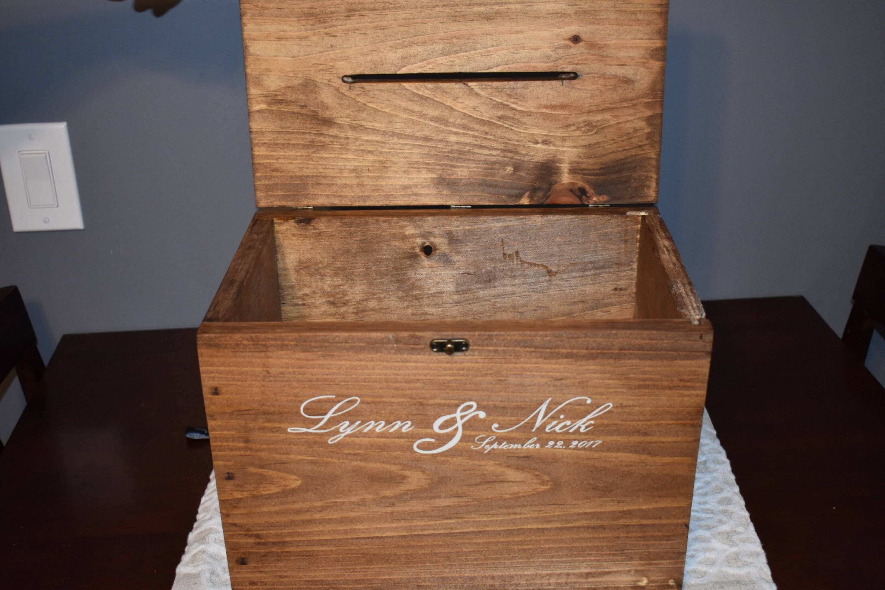 Custom card box Etsy