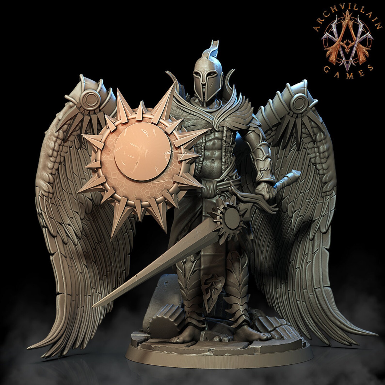 Angel Seraphim Celestial Army Fantasy Demons Pathfinder Aos Etsy