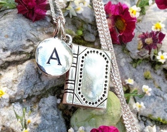 JERWLI Collier De Lecture En Argent Sterling 925 - Cadeau De