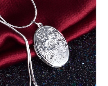 Pendentif de Style Rétro avec Chaine | Chakras Shop