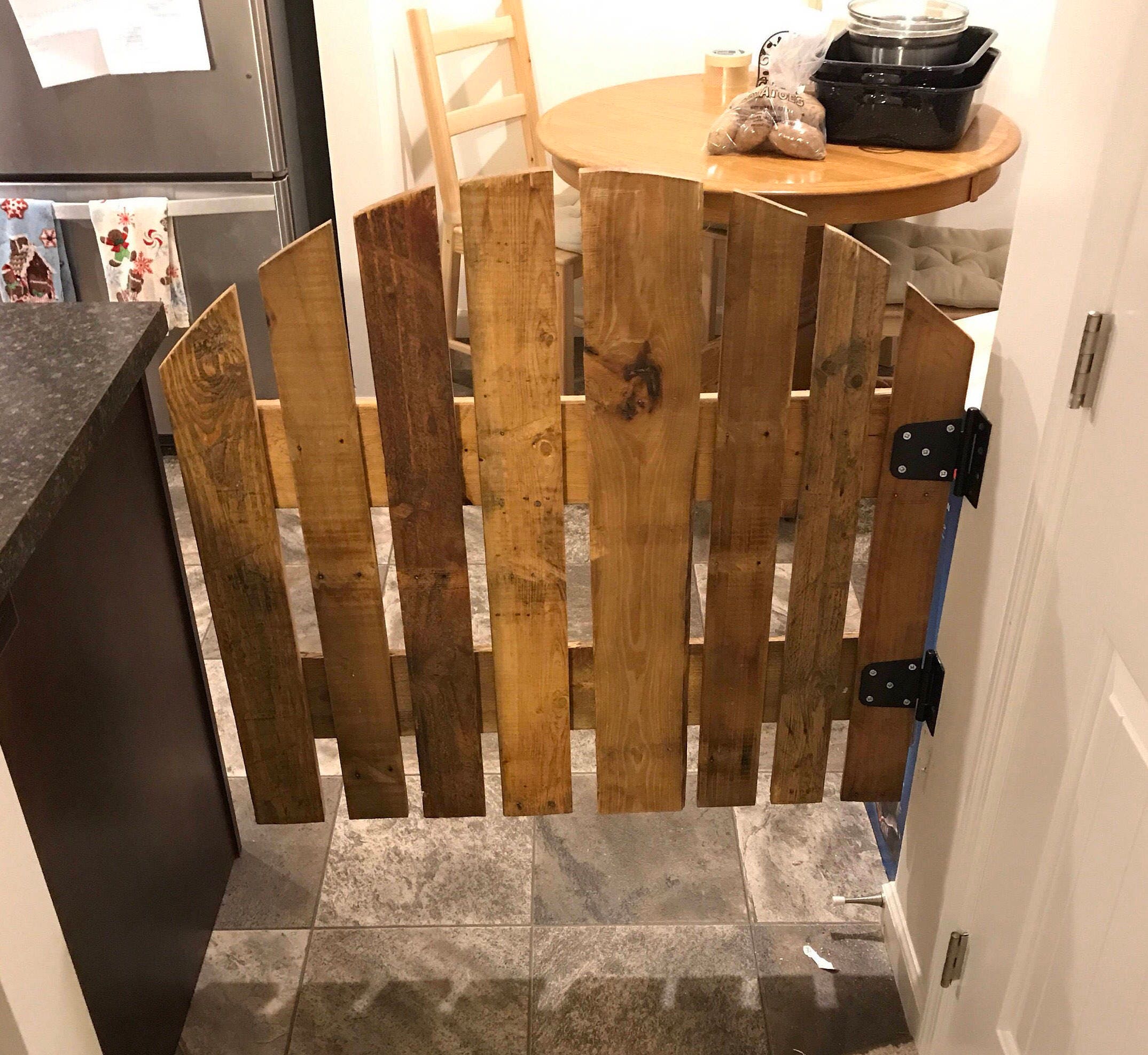 Barn Door Baby GateRustic Baby GateWooden Baby GateDog Etsy