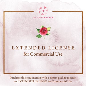 Extended License for Commercial Use: Add-On Item
