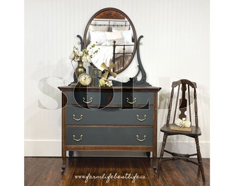 Sold ANTIQUE DRESSER | farmhouse furniture | modern farmhouse | cottage furniture | painted furniture | annie sloan