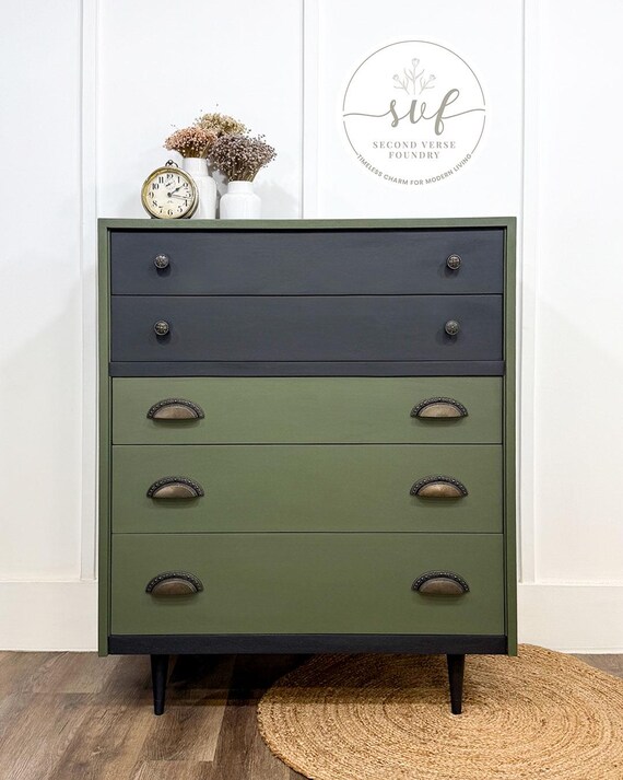 green emerald velvet dress Wilkins Laurel Dresser