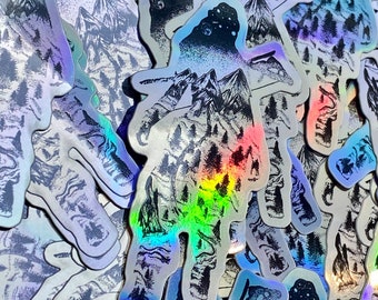 The Seeker - Holographic Sticker