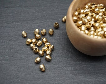 Perles en laiton 4,5 x 4,5 mm, losange, attrape-rêves en macramé et bijoux