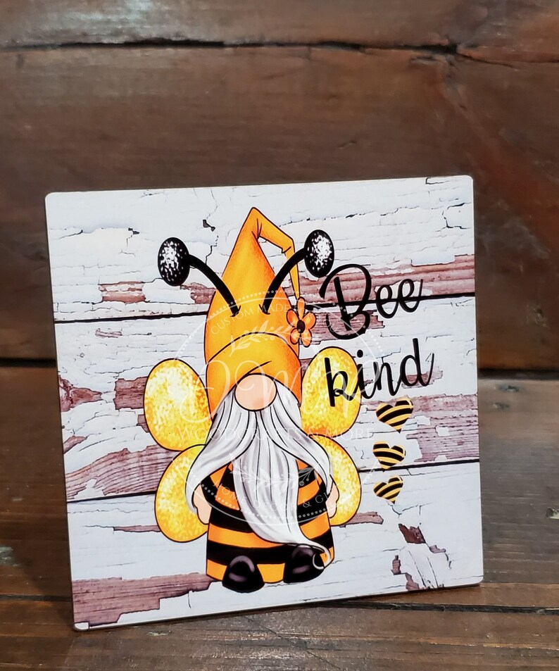Download Bumblebee Gnome Bee Kind 4.25x4.25 signe. LIVRAISON ...