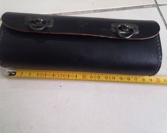 Original Sweden Swedish Army WWII Bicycle tool case three crowns