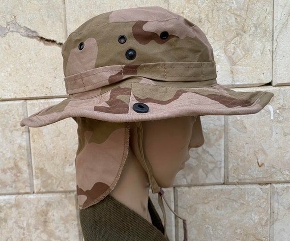 Dutch Holland Army Desert Camo Cap or Boonie Hat … - image 7