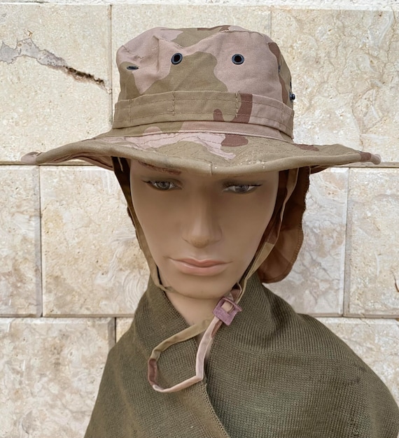 Dutch Holland Army Desert Camo Cap or Boonie Hat … - image 1