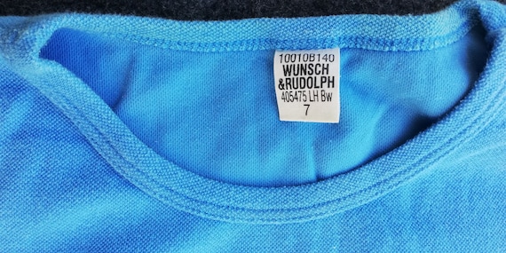 Bandiera Militare Maglietta Sportiva Esercito Tedesco - Cotone/poly, Colore Blu, Usata Ma Funzionante, Perfetta Per Palestra E Casual Camicia Cotone Allenamento Blu - Foto 6