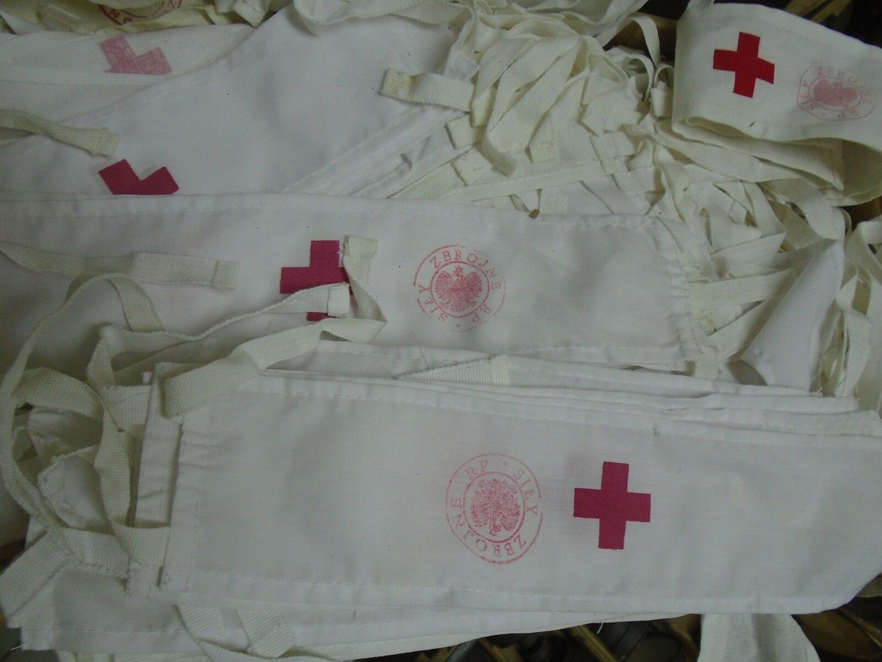 thumbnail image 2 of Red Cross Arm Band - Reversible With Hook And Loop Closure, Military Uniform Supply 2 of 5