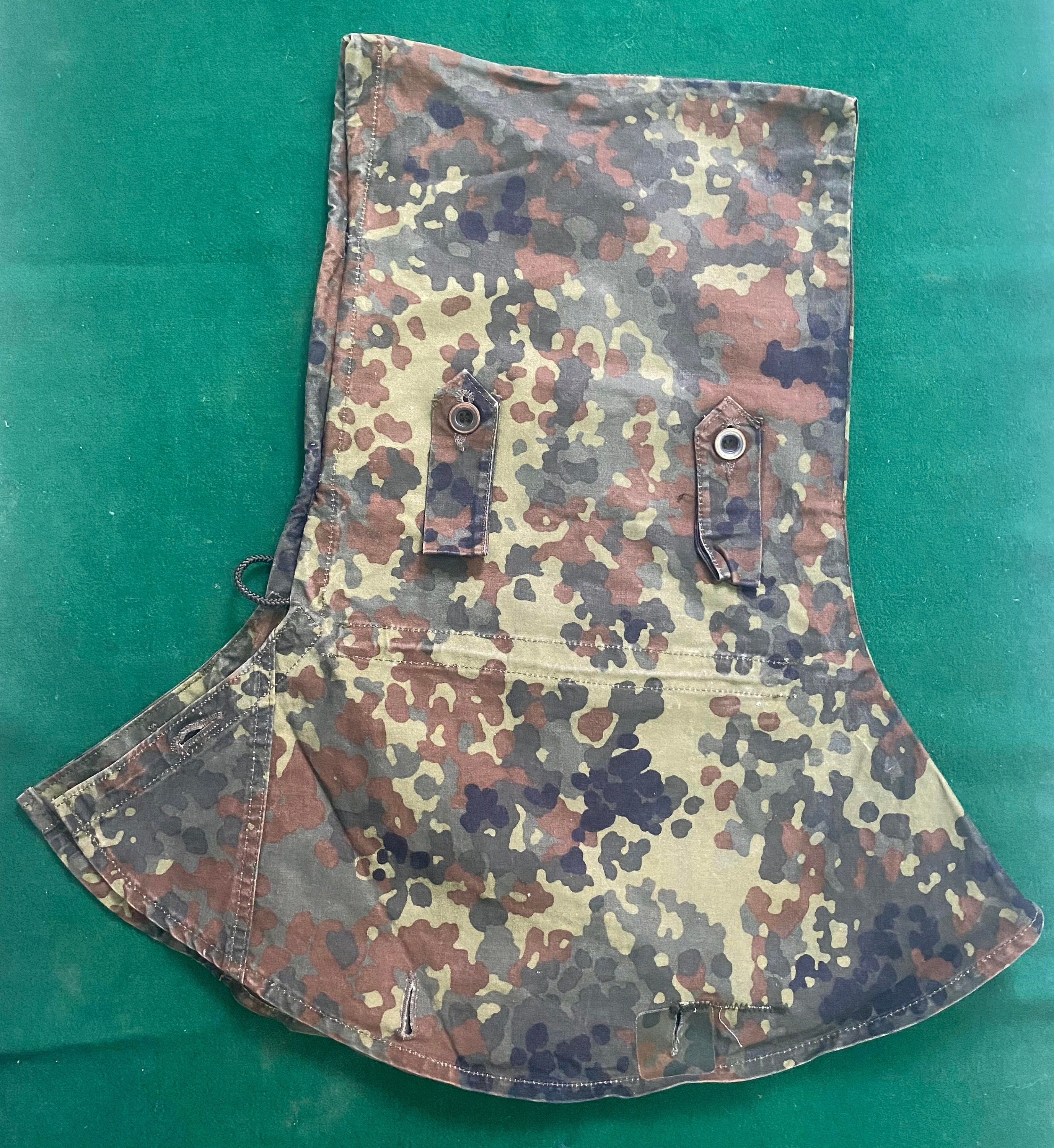 German Army Flecktarn Hood Camo Tent Shelter Case or Storage German Army Flecktarn Hood Camo Tent Shelter Case or Storage
