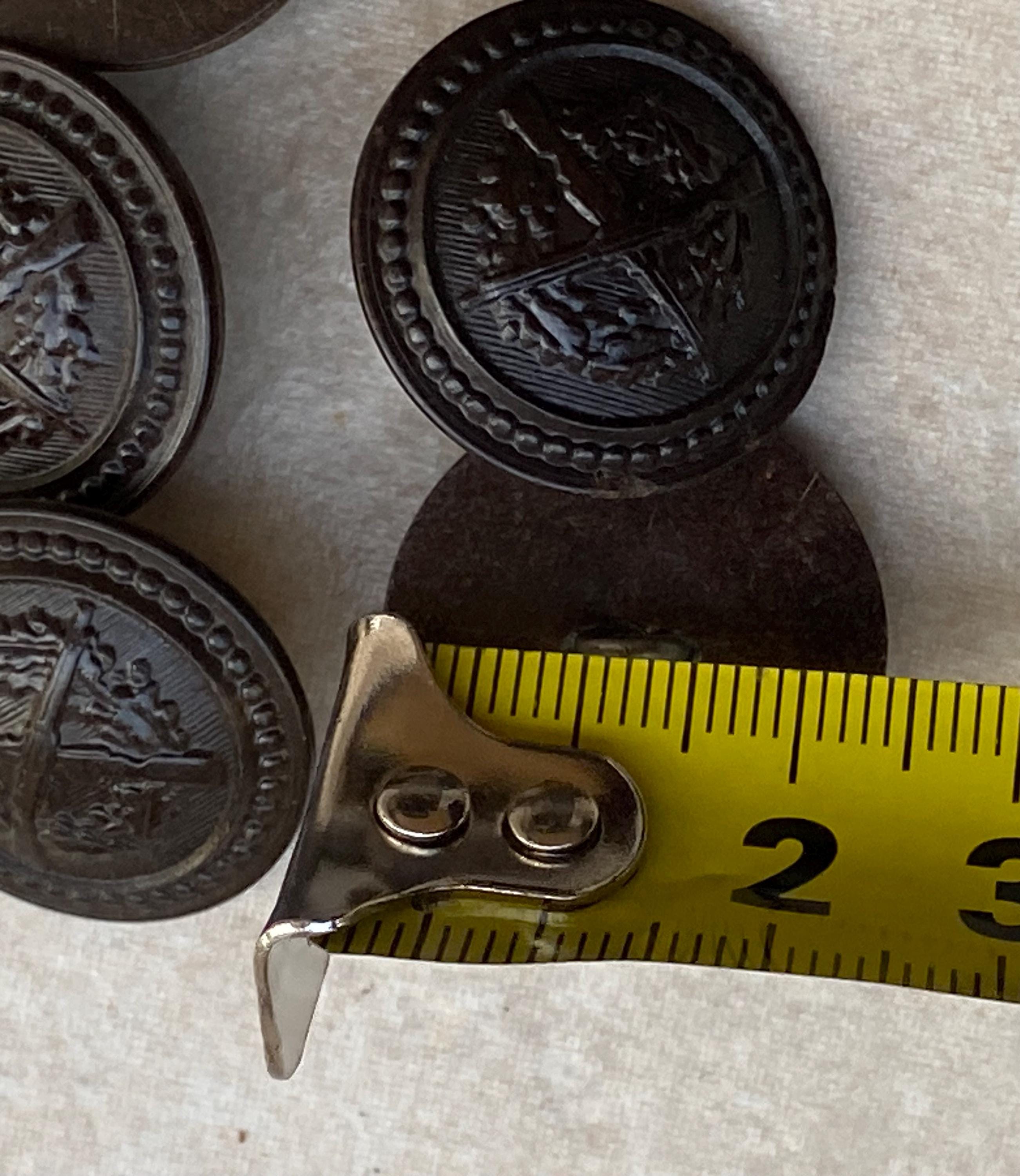 Hungarian Army WWII LOT of 10 BUTTONS for Coat or Other Uniforms