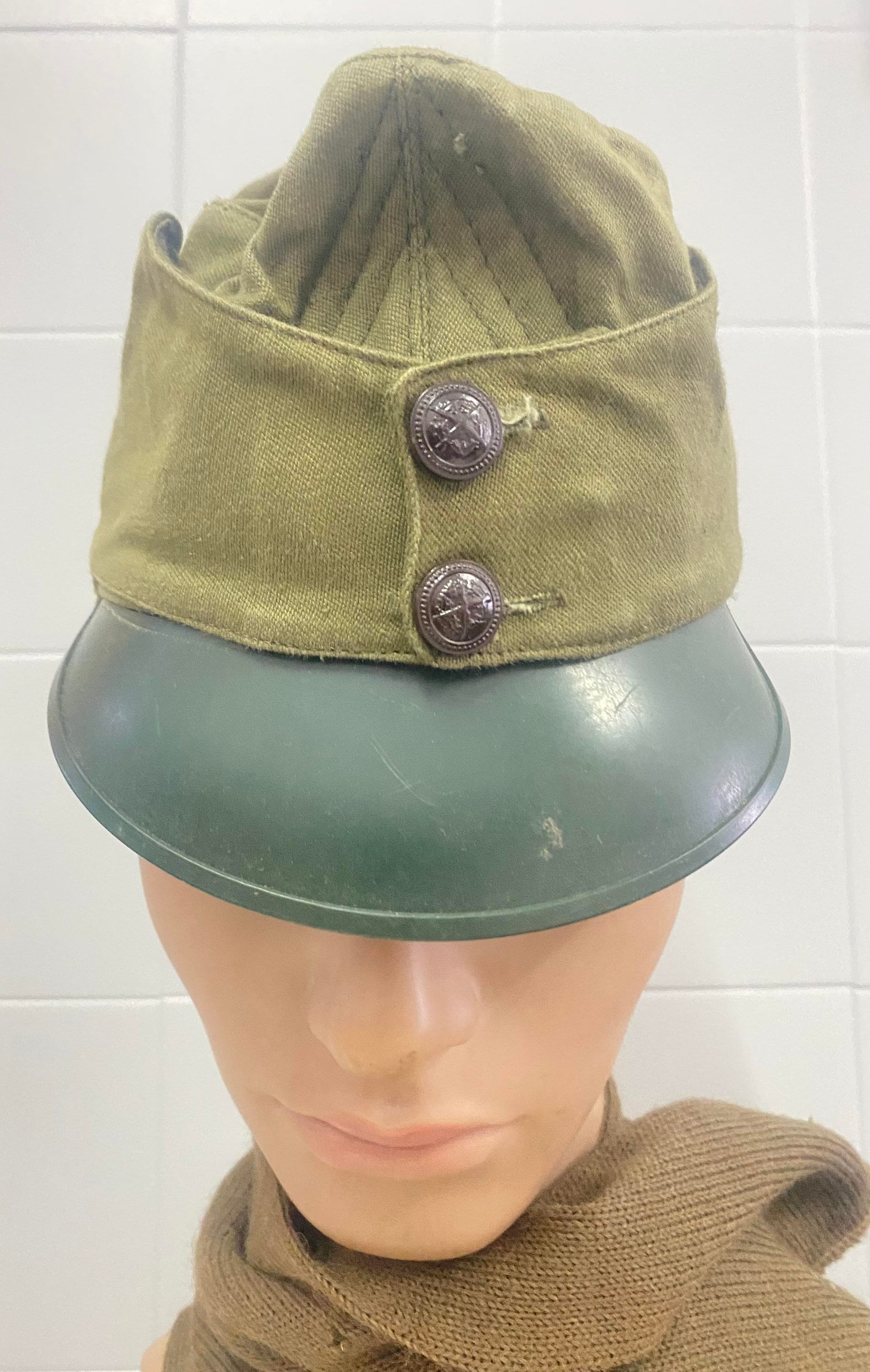 Hungarian Army Cap Looks Like a Peaked Cap FREE SHIPPING Etsy