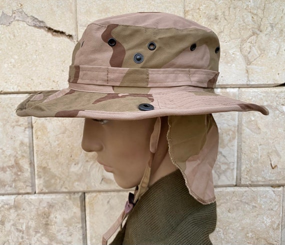 Dutch Holland Army Desert Camo Cap or Boonie Hat … - image 5