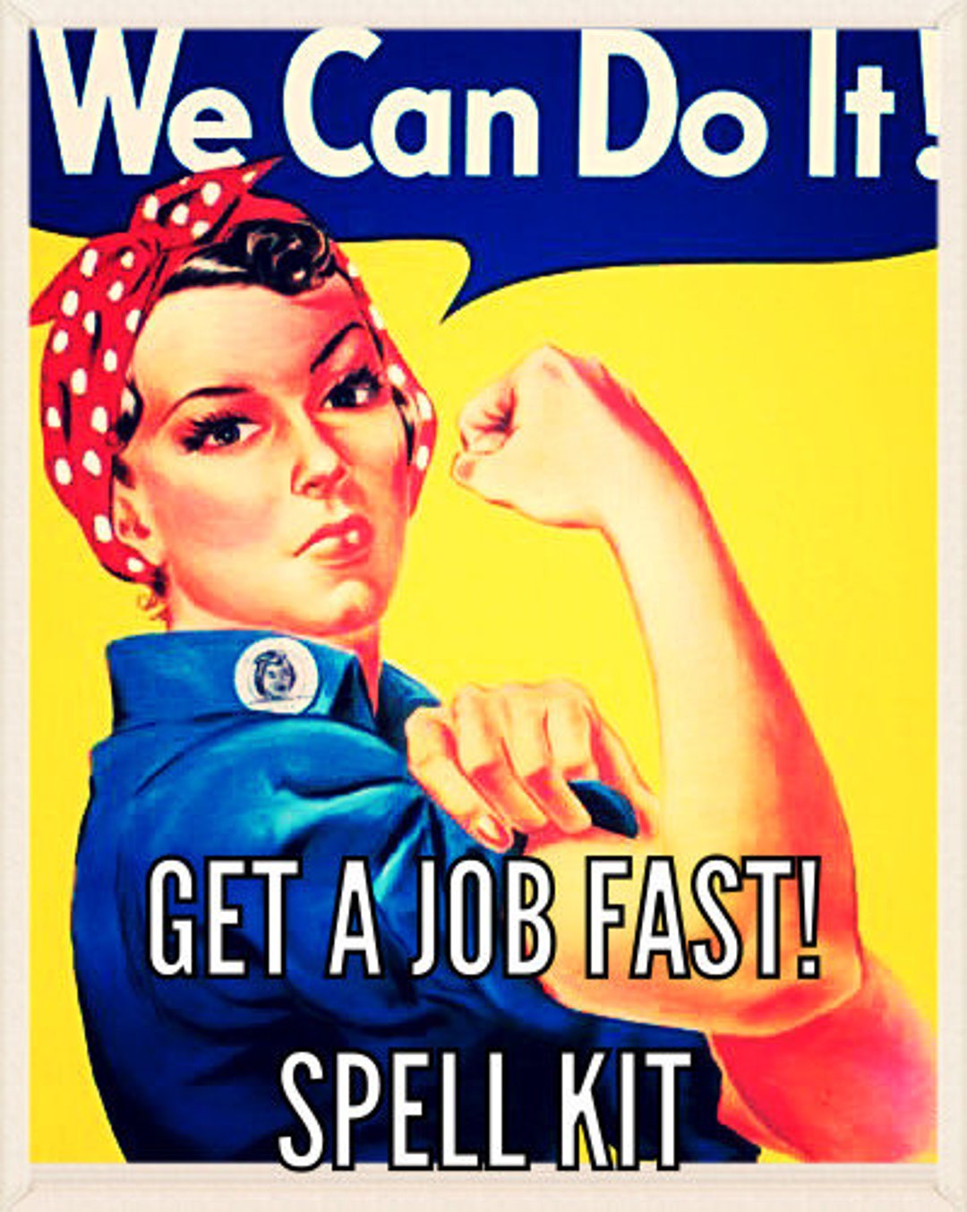 Get a job fast spell kit etsy