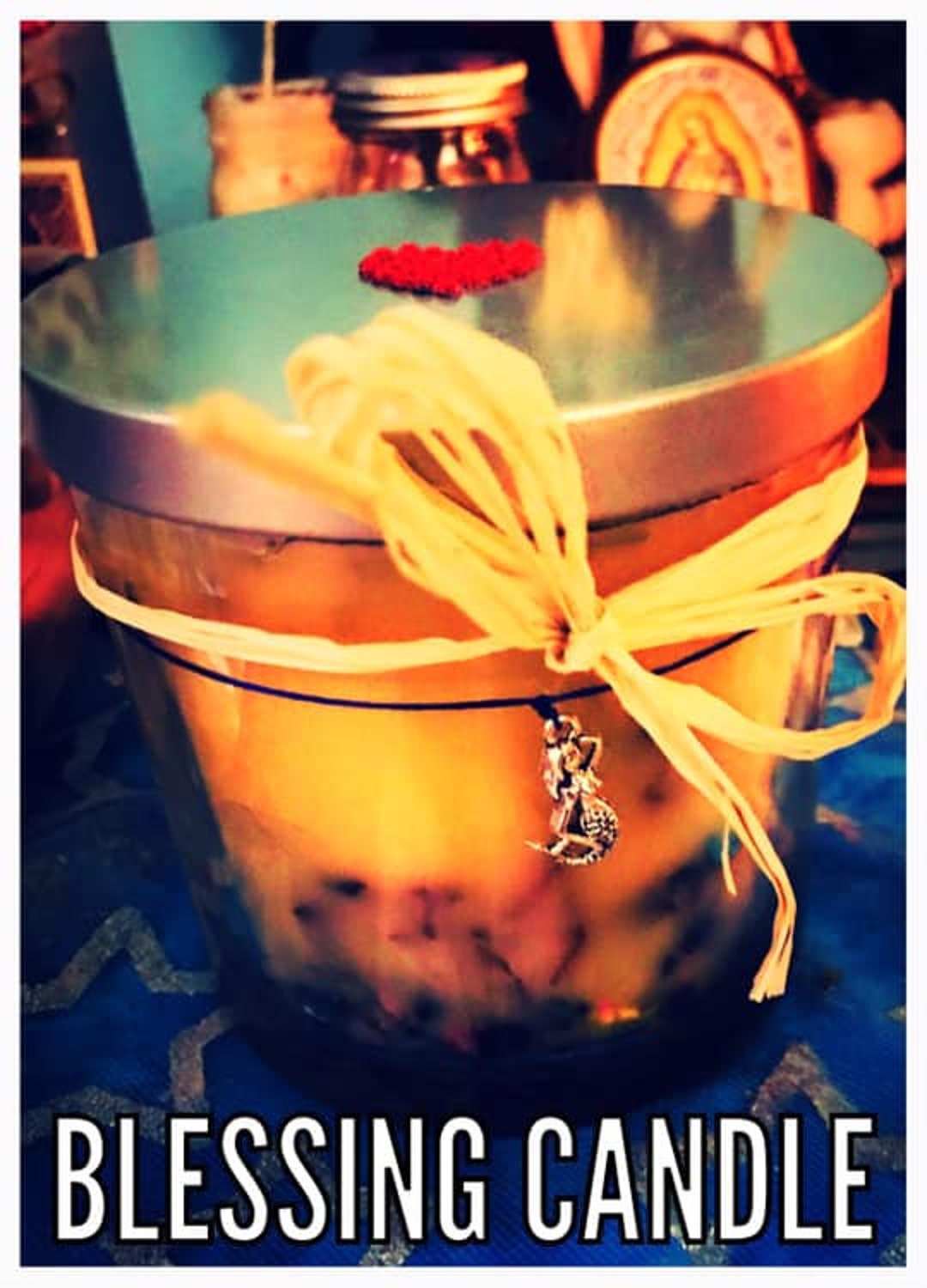 Blessing Candle Etsy