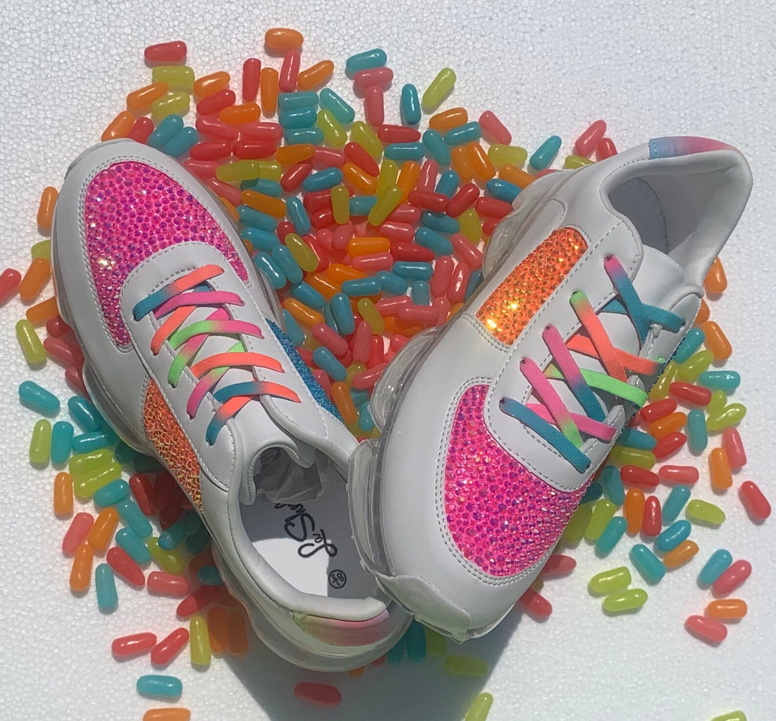 A Little Candy Bling Sneakers | Etsy